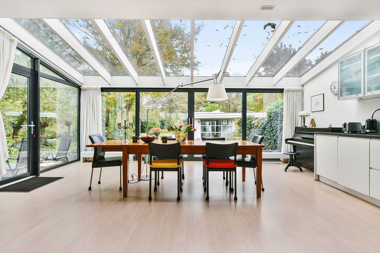 Home with terrace